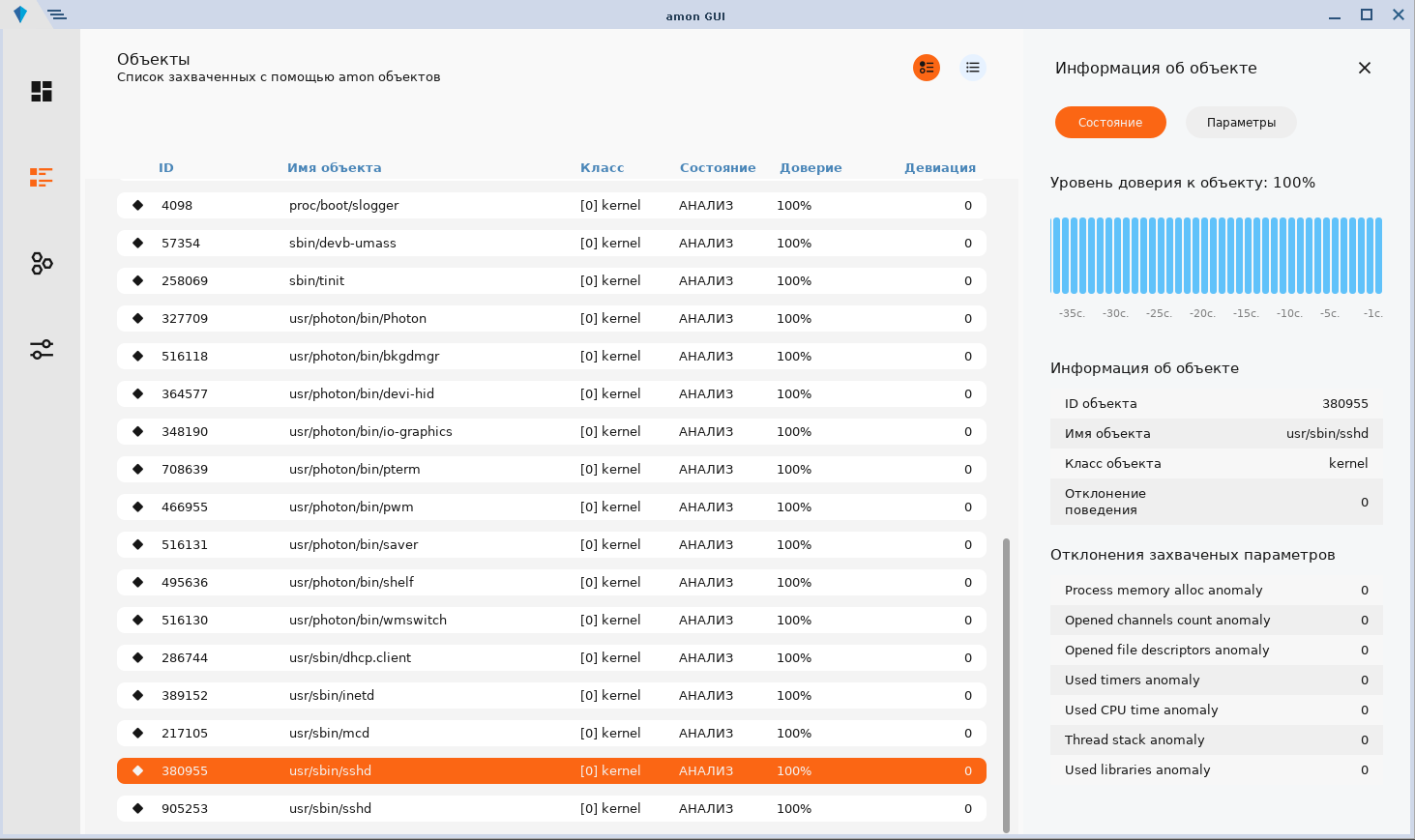 12 + 8 шагов к мониторингу аномальной активности в ОС Нейтрино - 5 12 + 8 шагов к мониторингу аномальной активности в ОС Нейтрино - 5