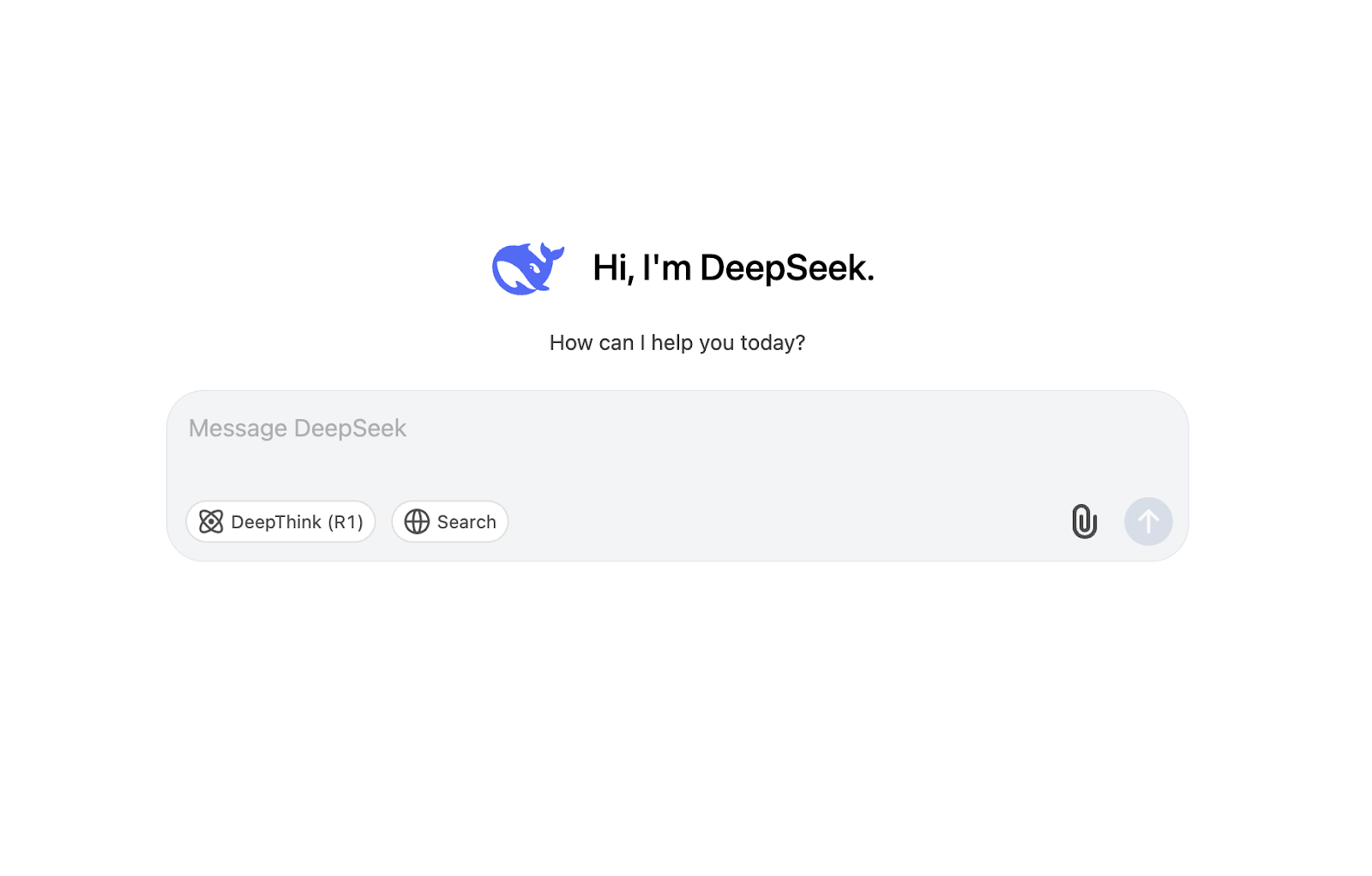 Ничего сложного в интерфейсе DeepSeek нет