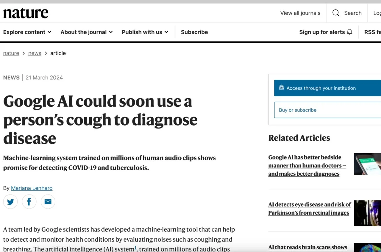 [Фактчек] Искусственный интеллект Google использует человеческий кашель для диагностики заболеваний - 3