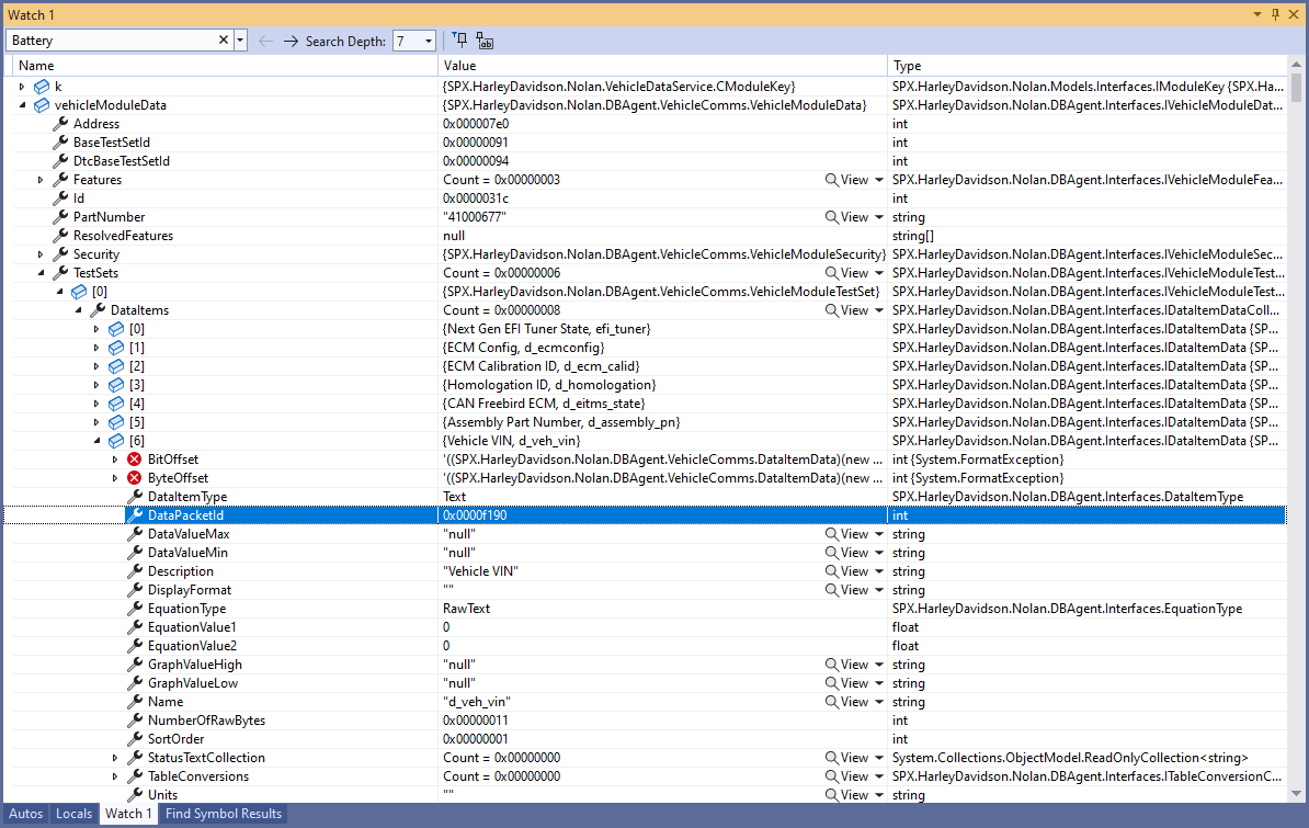 Справочник по проприетарным типам данных