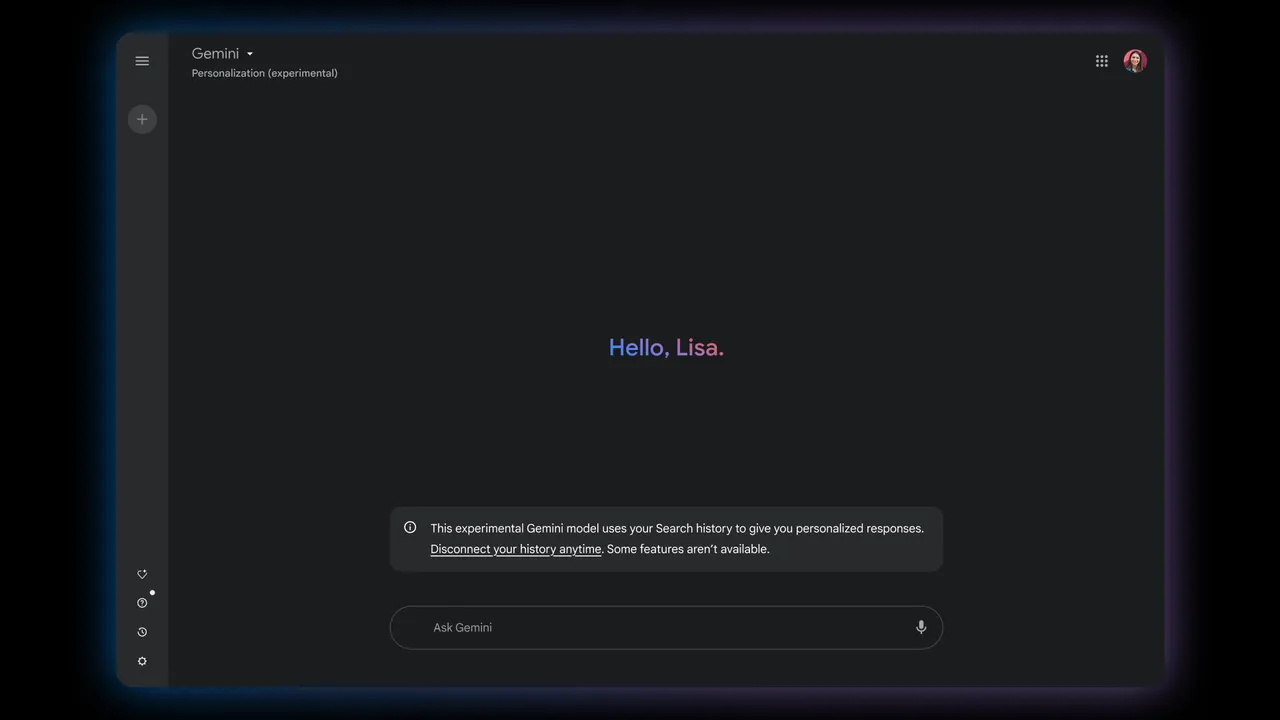 Экспериментальная функция Gemini с персонализацией: как это работает и зачем нужна история поиска - 2 Экспериментальная функция Gemini с персонализацией: как это работает и зачем нужна история поиска - 2