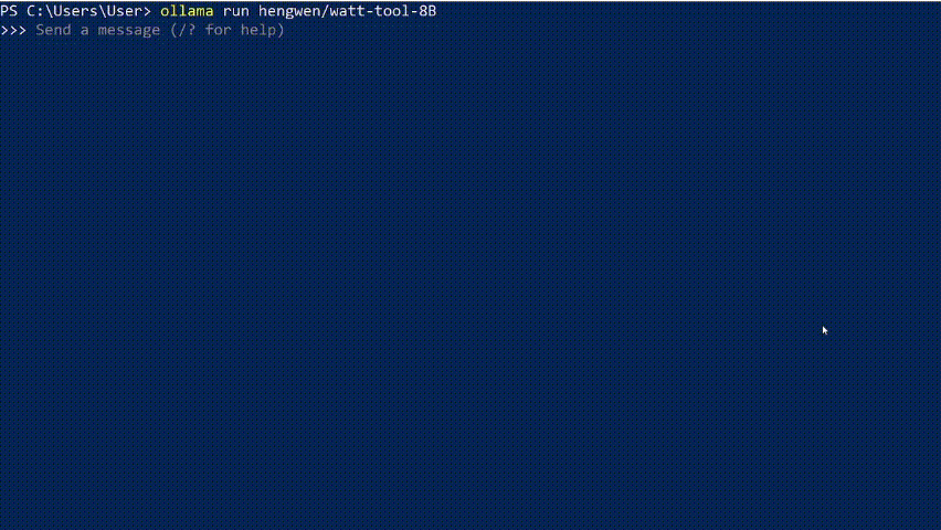 https://ollama.com/hengwen/watt-tool-8B