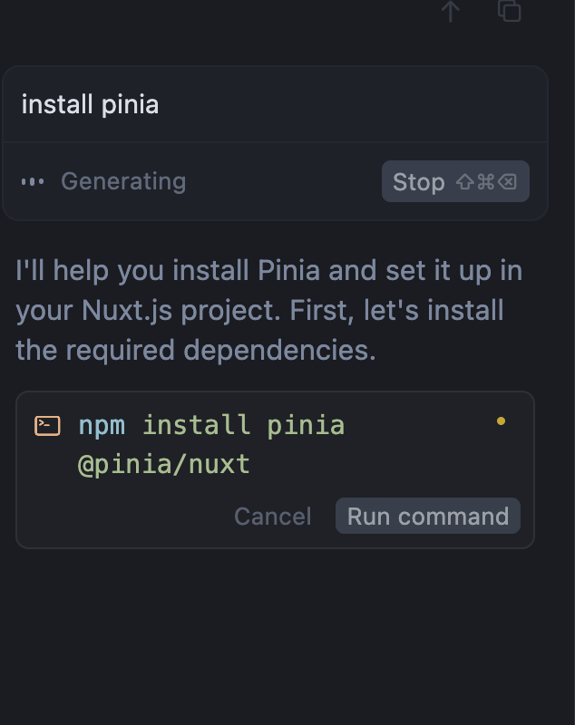 Жмём на Run command и радуемся как школьники
