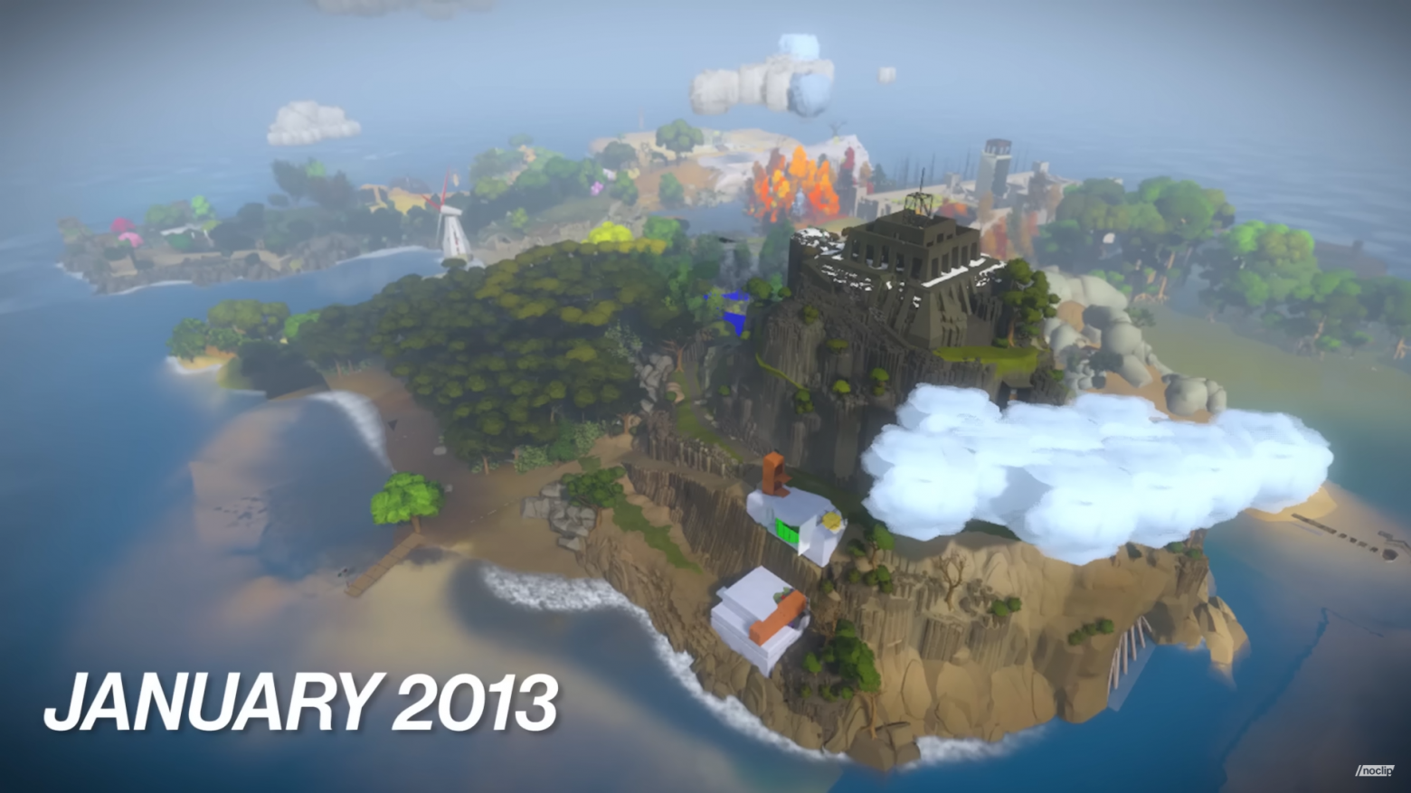 Поздняя итерация острова The Witness, Январь 2013.г