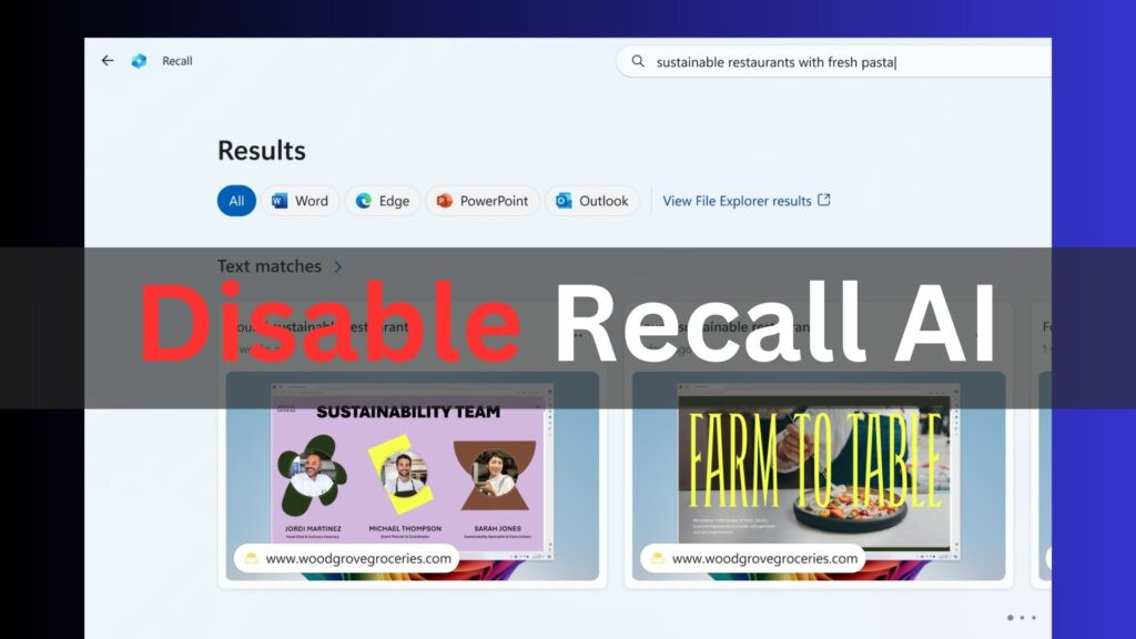 Инструкция: как отключить Recall в Windows 11 - 1 Инструкция: как отключить Recall в Windows 11 - 1