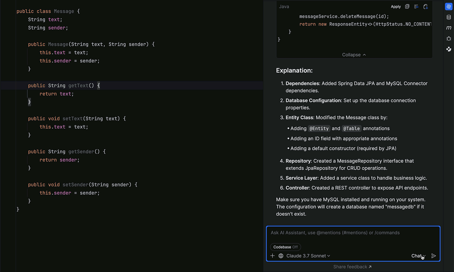 Обновление JetBrains AI: новый тариф, поддержка MCP и поиск в Интернете - 2 Обновление JetBrains AI: новый тариф, поддержка MCP и поиск в Интернете - 2