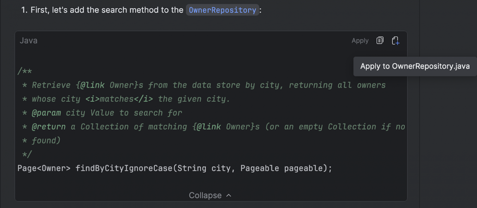 Обновление JetBrains AI: новый тариф, поддержка MCP и поиск в Интернете - 3 Обновление JetBrains AI: новый тариф, поддержка MCP и поиск в Интернете - 3