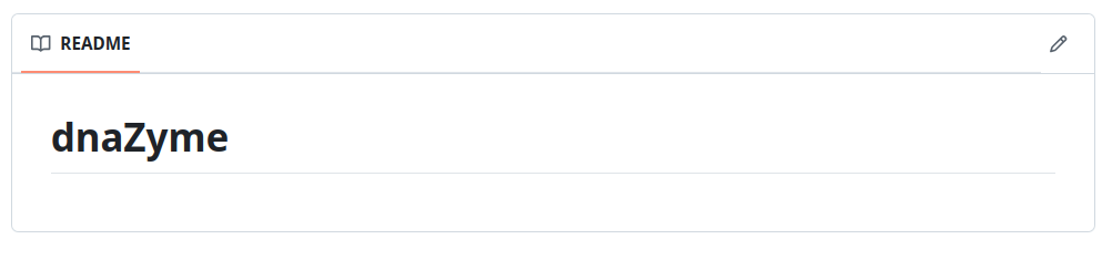 Пустой Readme до