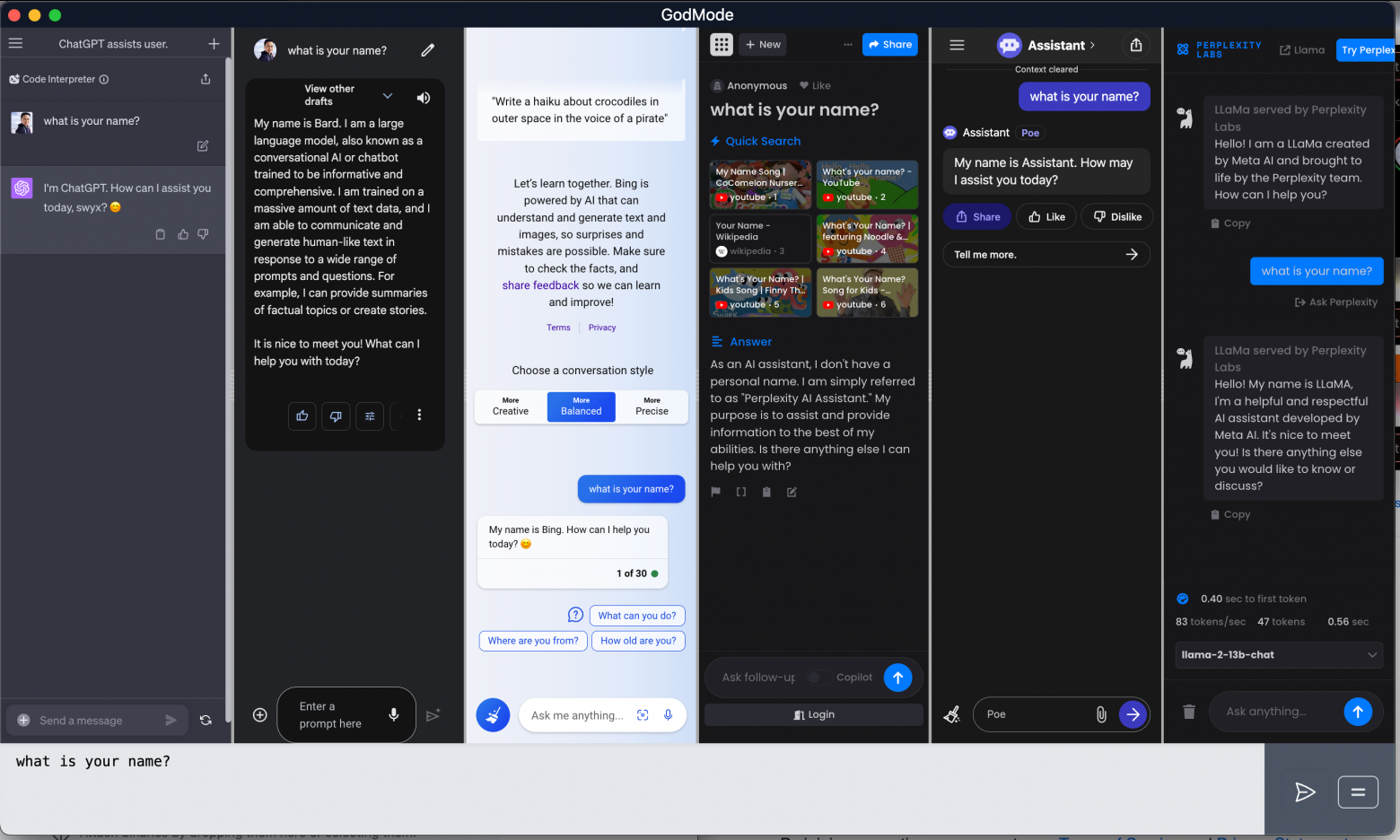 Сравнение нейросетей для создания ПО. Для сканирования хостов и поиска никнеймов - 2