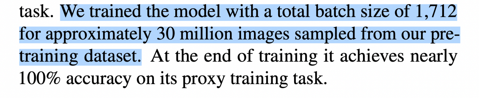 Пруф из статьи о размере батча