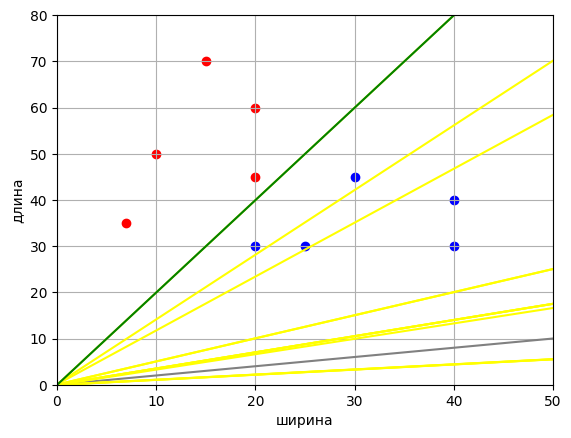 Бинарная классификация одним простым искусственным нейроном. 2 часть - 3