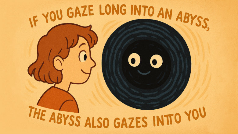 Если ты долго смотришь в бездну, то бездна тоже смотрит в тебя - 1