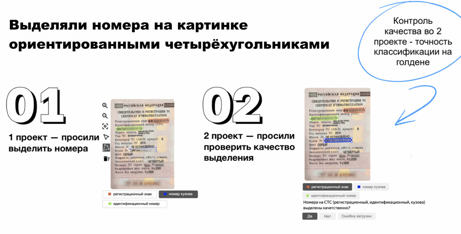 Два проекта с асессорами