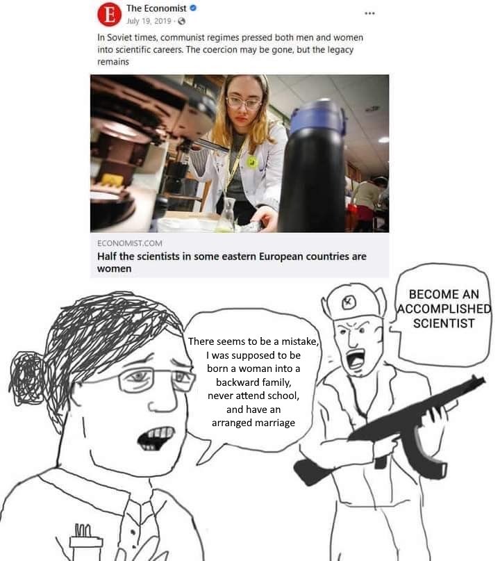 «Почему в странах Восточной Европы половина учёных — женщины» - 3 «Почему в странах Восточной Европы половина учёных — женщины» - 3