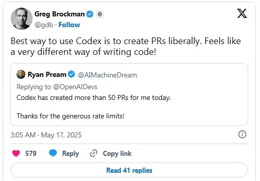 OpenAI представила Codex - агента по разработке программного обеспечения внутри ChatGPT