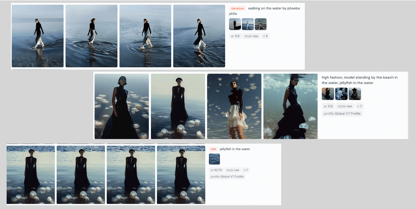 Экспериментирую с генерацией сцен. Меняю пропорции, цвета и вариации.  