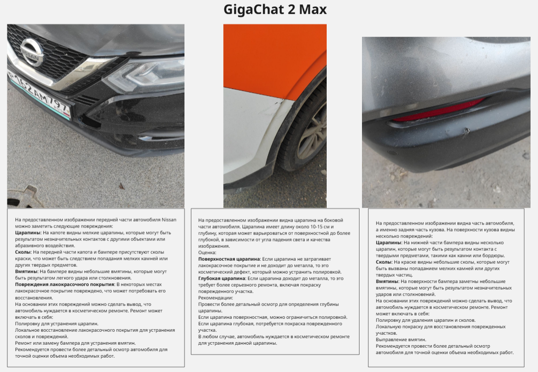 GigaChat 2 Max — как отчёт из сервисного центра