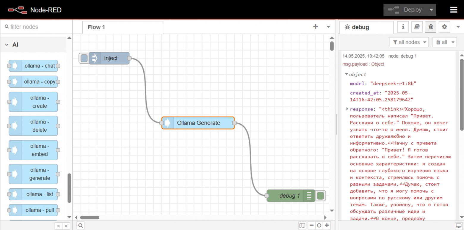 Умный дом без боли: интеграция нейросетей в Node-RED шаг за шагом - 4 Умный дом без боли: интеграция нейросетей в Node-RED шаг за шагом - 4
