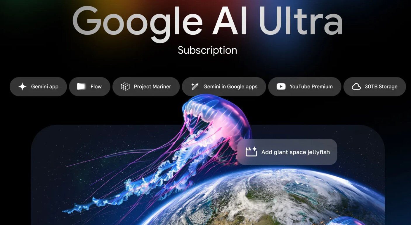 Google представила тарифный план AI Ultra за $250 - 1