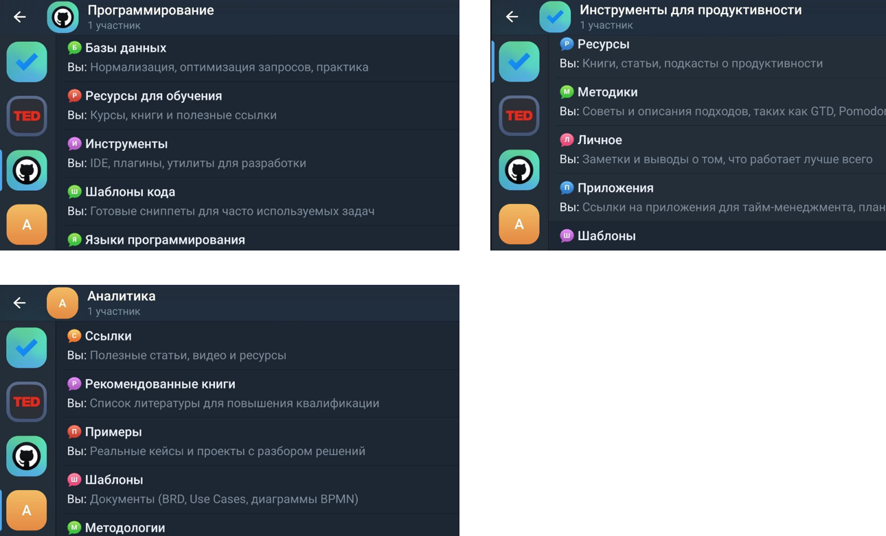 Второй мозг в Telegram: как управлять знаниями без сложных инструментов - 12 Второй мозг в Telegram: как управлять знаниями без сложных инструментов - 12
