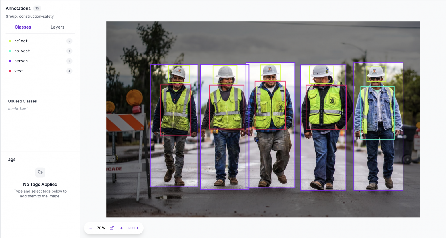 Пример разметки bounding-box