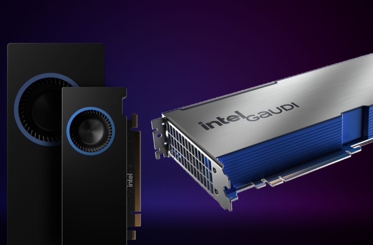 Intel Arc Pro B60/B50 и Gaudi 3, источник