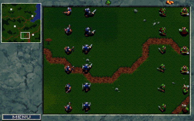 Демо ранней версии Warcraft