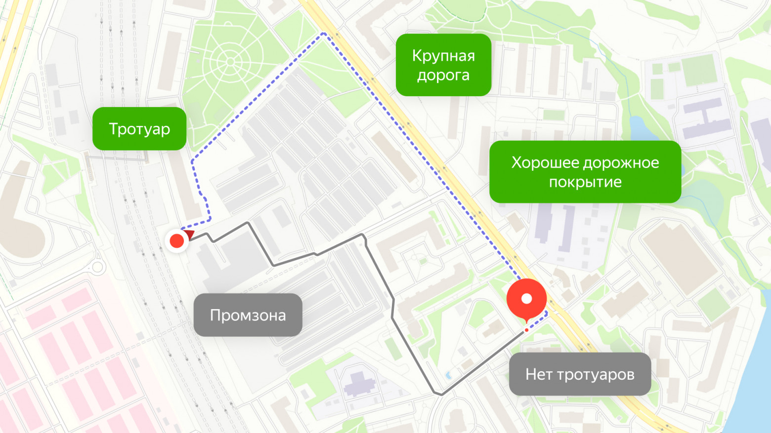 Как мы создали новую технологию маршрутизации для пешеходов и велосипедистов - 13 Как мы создали новую технологию маршрутизации для пешеходов и велосипедистов - 13