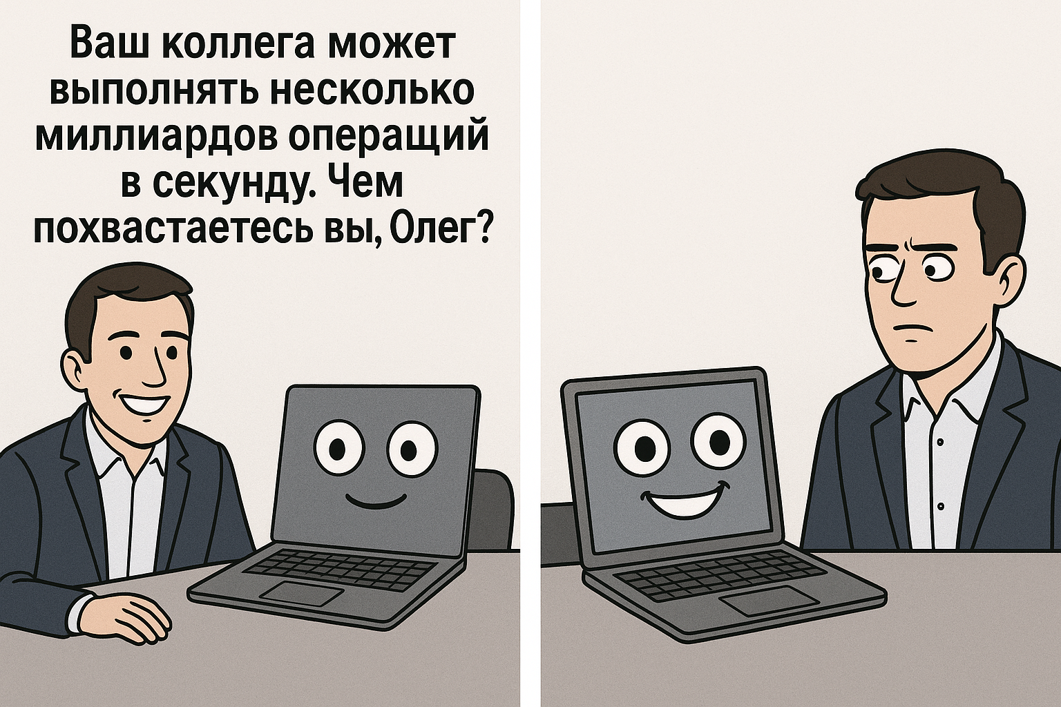 Конкуренция человека и компьютера началась давным-давно