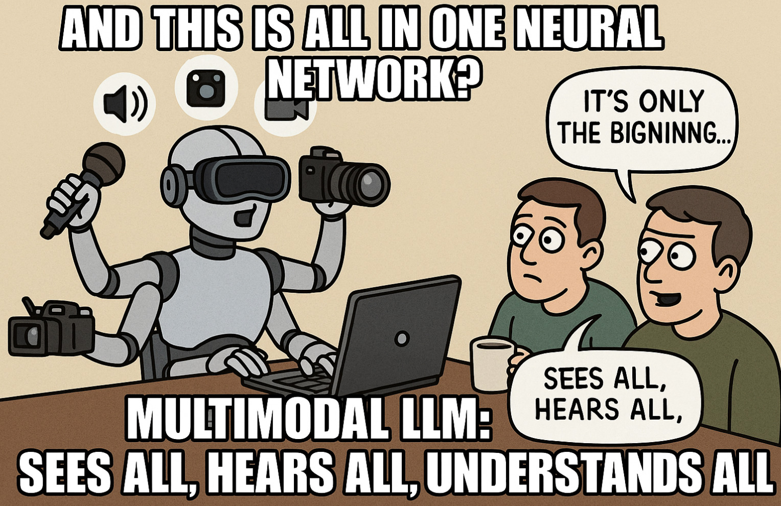 Мультимодальные LLM: ключик к AGI или зачем бизнесу модели, которые видят, слышат и понимают? - 7
