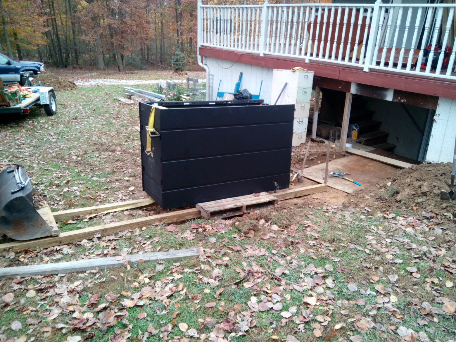 Процесс перемещения в подвал. Когда родители действительно тебя поддерживают.