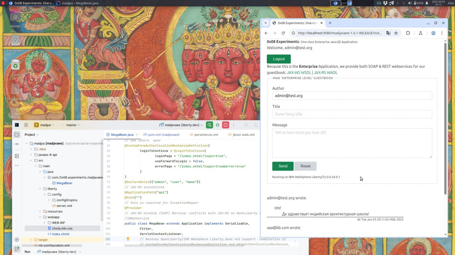 Три грани безумия на одной картинке.