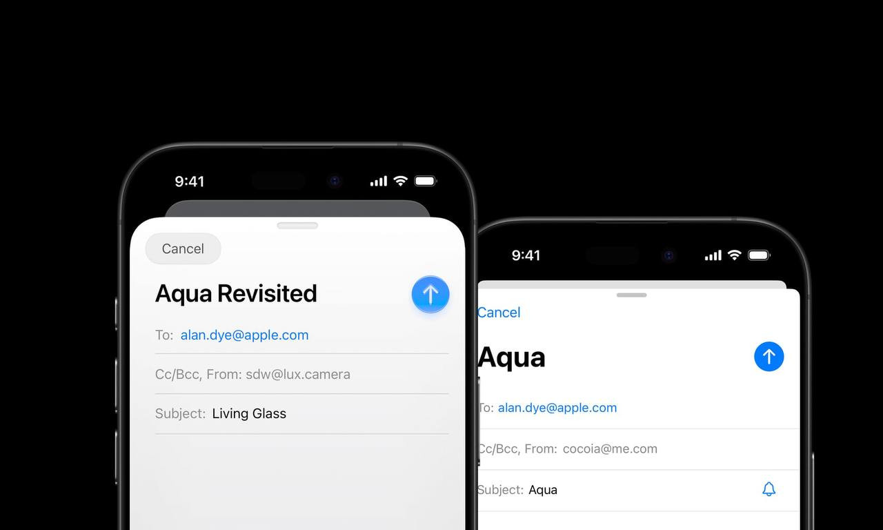 «С философской точки зрения, если бы я был Apple, я бы описал это как интерфейс, который наконец-то соответствует прекрасным материальным свойствам его устройств. Все поверхности ваших устройств имеют стеклянные экраны. Это создаст интерфейс из подходящего материала, давая пользователю ощущение, что само стекло оживает»