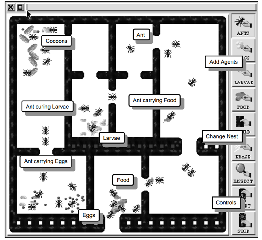 Рисунок 11. Имитационное гнездо с 9 камерами