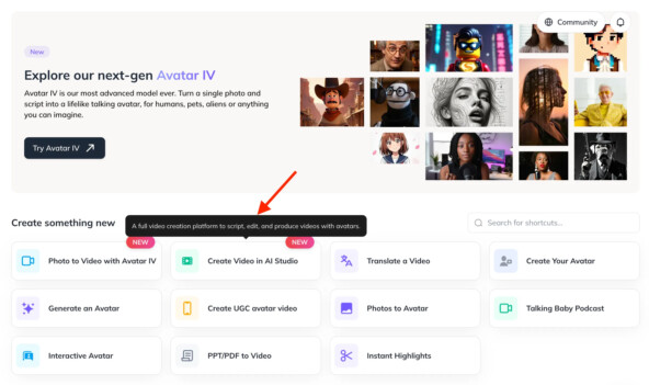 HeyGen представила AI Studio. Как получить доступ и пользоваться HeyGen, сгенерировать аватара как из шаблонов, так и из вашей фотографии или видео