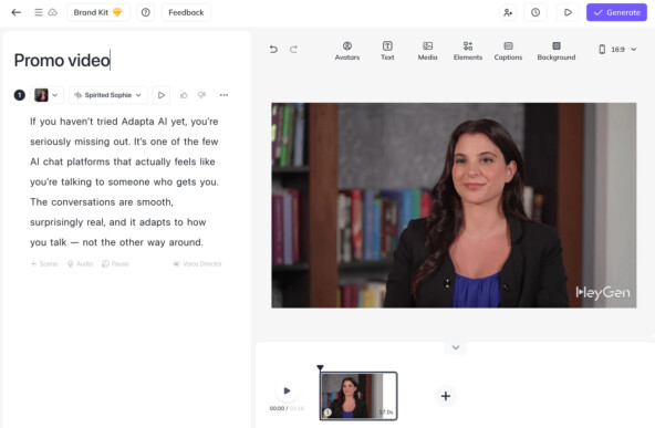 HeyGen представила AI Studio. Как получить доступ и пользоваться HeyGen, сгенерировать аватара как из шаблонов, так и из вашей фотографии или видео