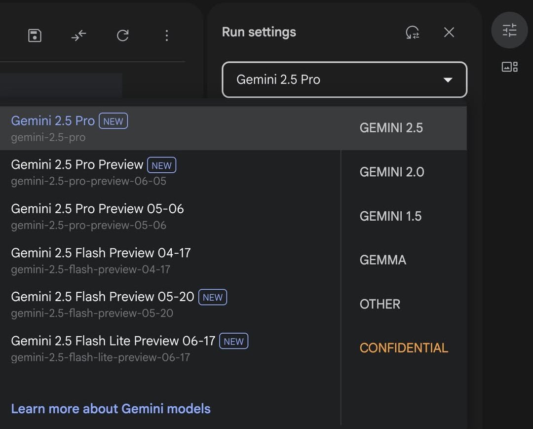 Google «засветила» новые версии ИИ-модели Gemini 2.5 - 1 Google «засветила» новые версии ИИ-модели Gemini 2.5 - 1