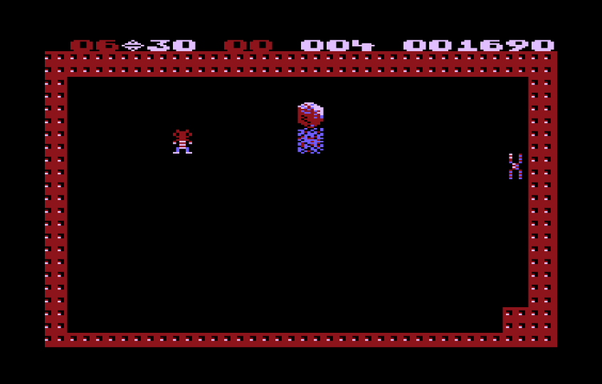 Бонусный уровень в Boulder Dash для 8-разрядных Atari