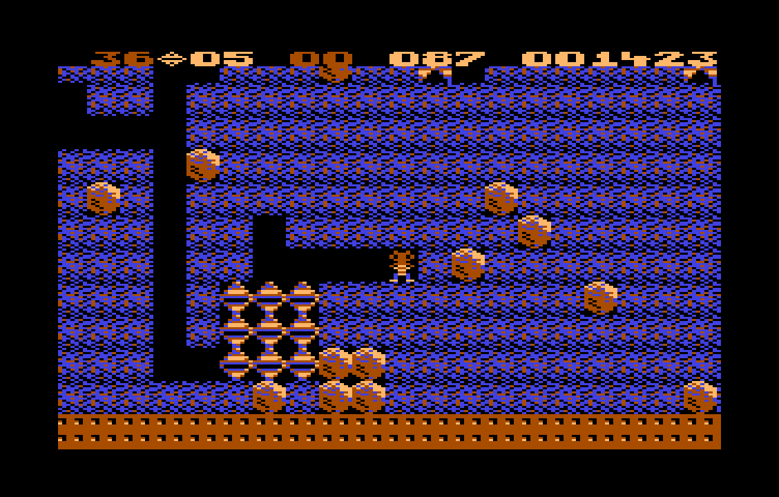 Boulder Dash на 8-разрядных Atari