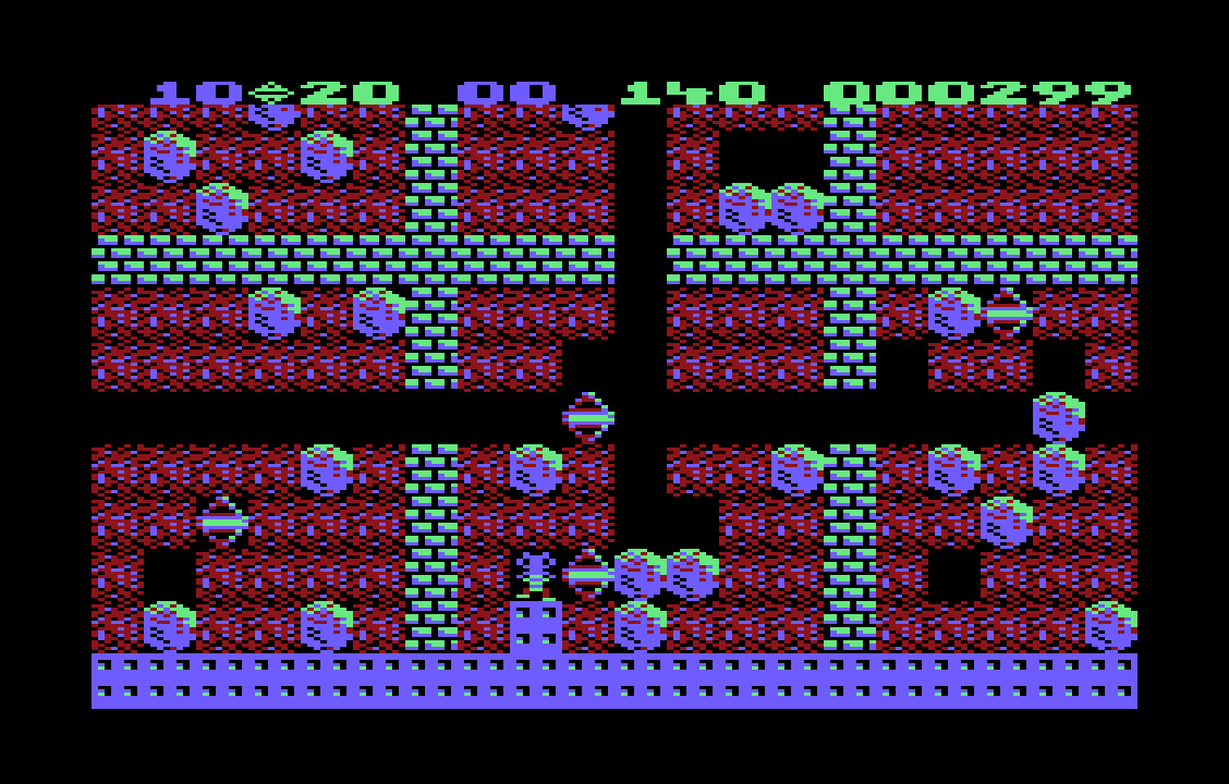 Boulder Dash на 8-разрядных Atari