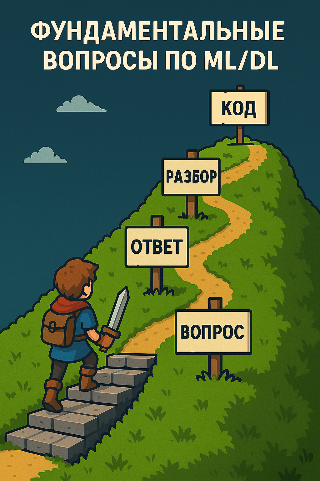 Фундаментальные вопросы по ML-DL, часть 1: Вопрос → Краткий ответ → Разбор → Пример кода. Линейки. Байес. Регуляризация - 1 Фундаментальные вопросы по ML-DL, часть 1: Вопрос → Краткий ответ → Разбор → Пример кода. Линейки. Байес. Регуляризация - 1