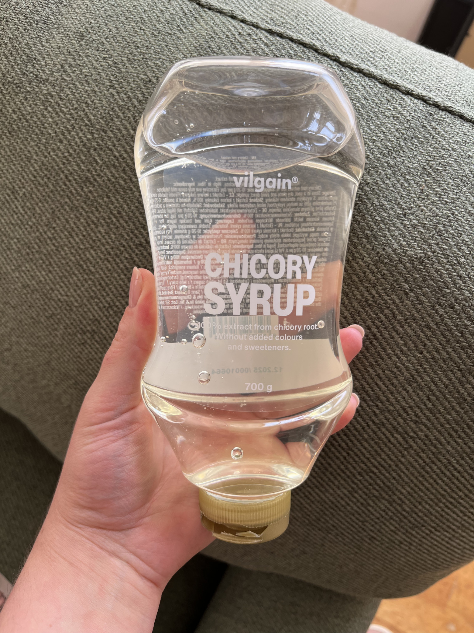 Сироп корня цикория, его можно купить на любом маркетплейсе 