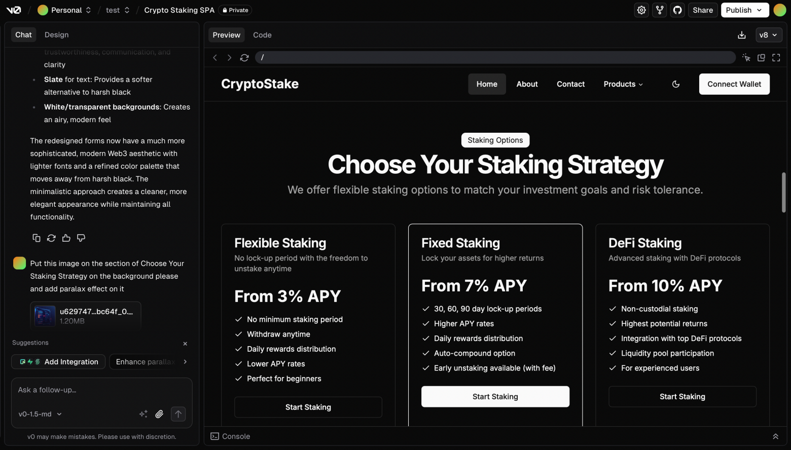 Сайт с роутингом за вечер без единой строки кода на Next.js с помощью Vercel AI - 13