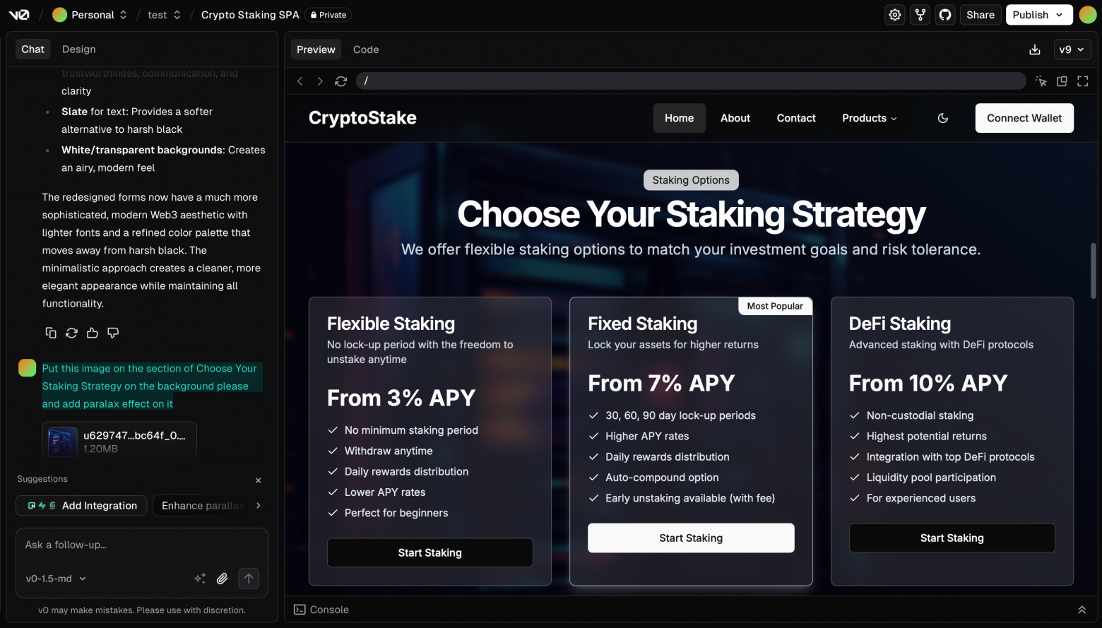 Сайт с роутингом за вечер без единой строки кода на Next.js с помощью Vercel AI - 14