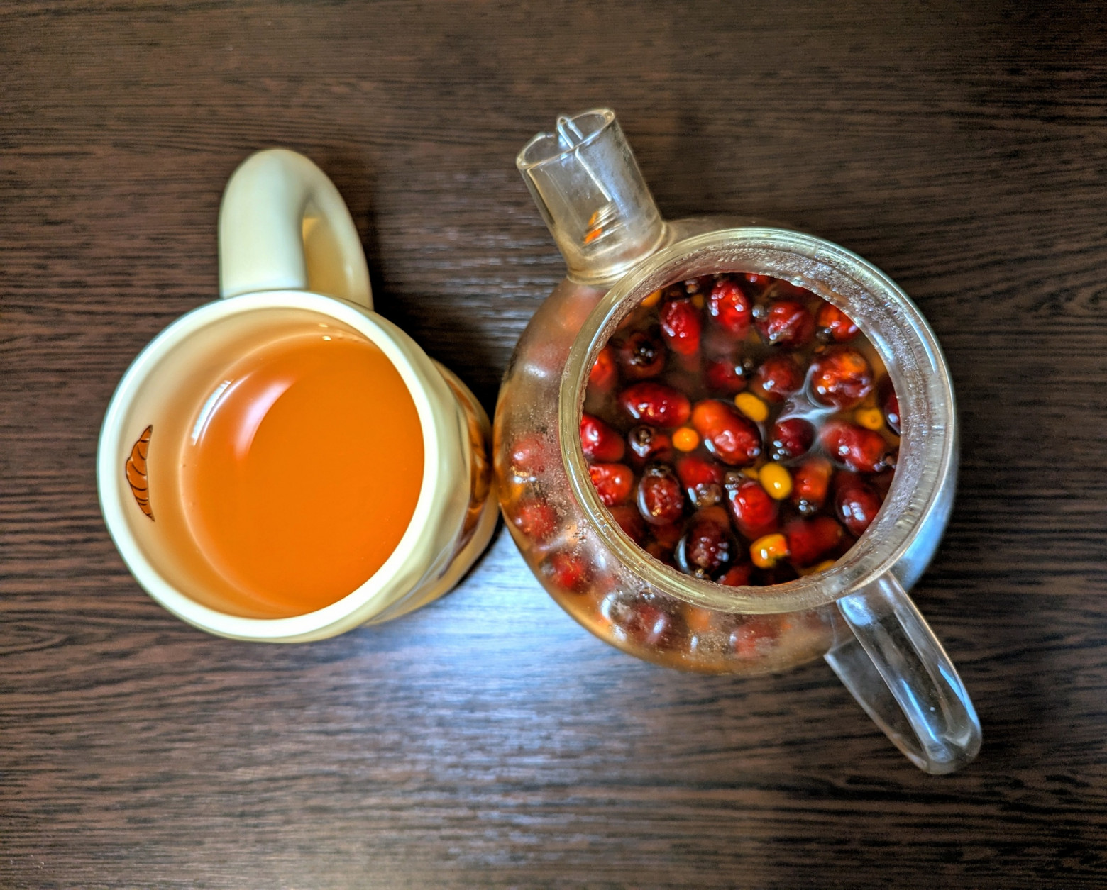 Напиток кислый и бодрящий, но больше подходит для зимы/весны, когда мало витаминов  