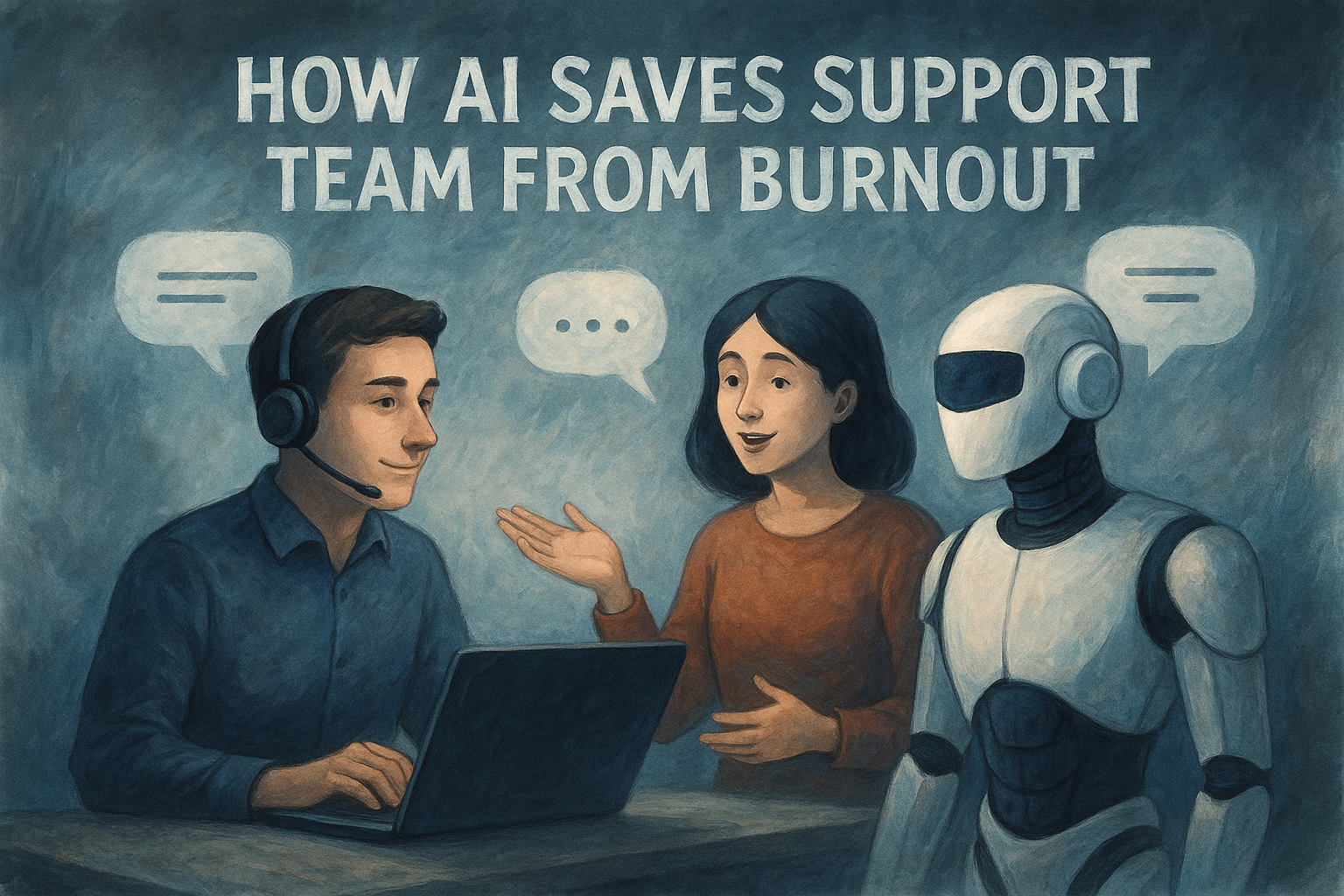 Как AI спасает отдел поддержки от выгорания: меньше стресса, больше эффективности - 1