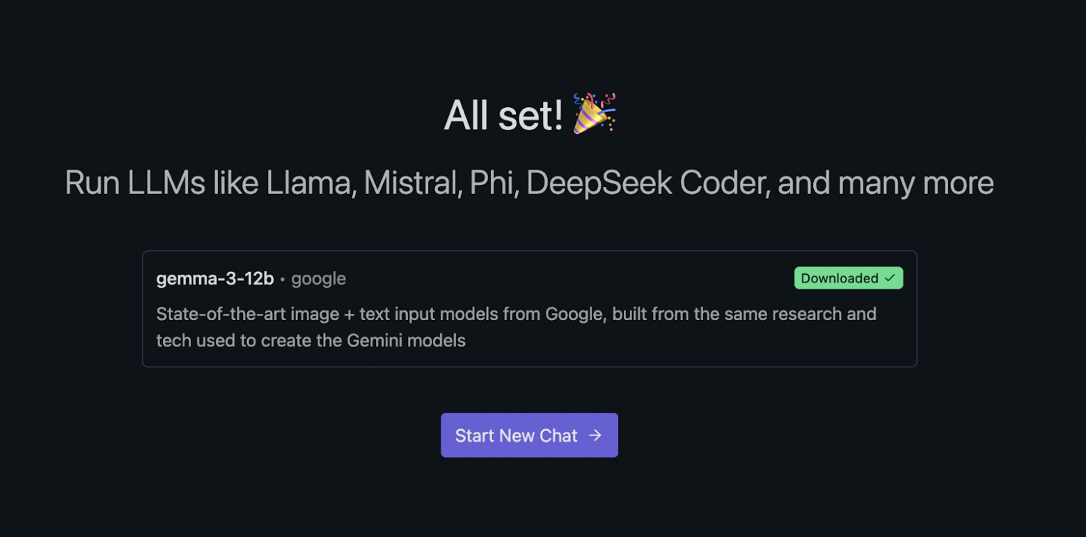 За 15 минут установил Gemma 3 12B на Mac — было проще, чем с DeepSeek - 6 За 15 минут установил Gemma 3 12B на Mac — было проще, чем с DeepSeek - 6