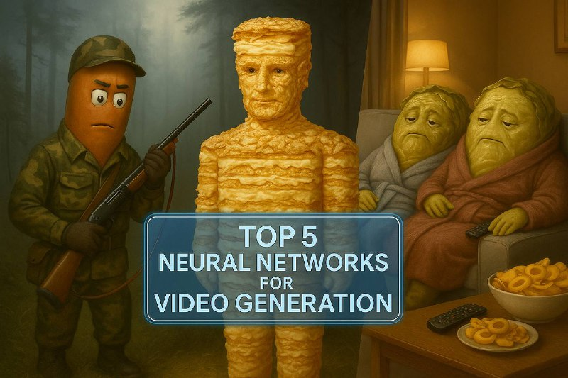 Топ-5 нейросетей для генерации видео в 2025 году - 1