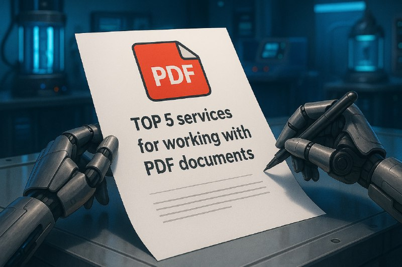 ТОП-5 сервисов и программ для бесплатного редактирования PDF-файлов - 1