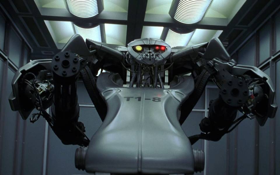 Первый терминатор T-1 из лабораторий Пентагона